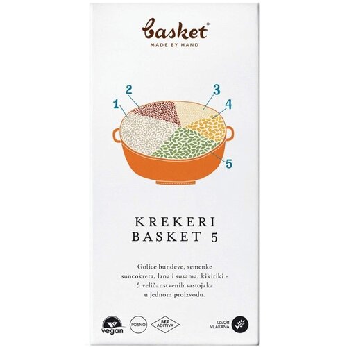 Basket Krekeri 5 90g Cene