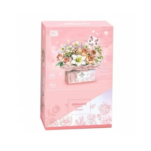 LOZ Flower Gift Box Pink Cene