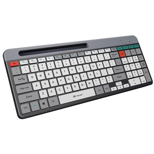 Tracer Bezicna tastatura bluetooth siva RF 2,4 Ghz + BT SHARP Slike
