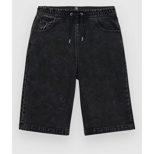 Volcom Freazy Loose Denim Ew Kids Kratke hlace blackity black Cene