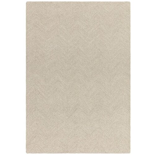Asiatic Carpets Kremno bela ročno tkana preproga iz me&scaron;anice volne 120x170 cm Theodore Chevron &ndash; Cene