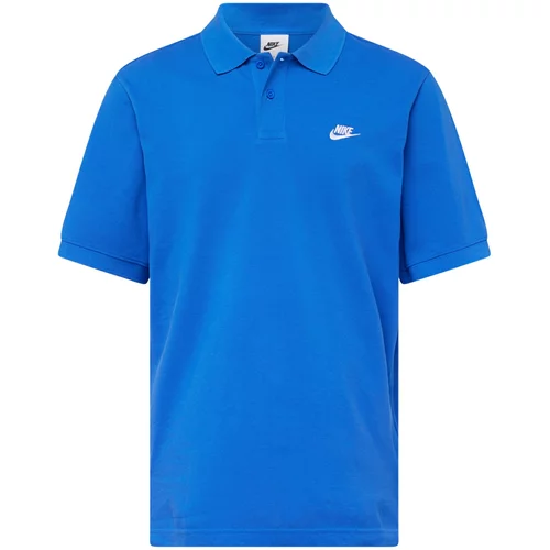 Nike Sportswear Majica 'CLUB' kraljevo modra / bela