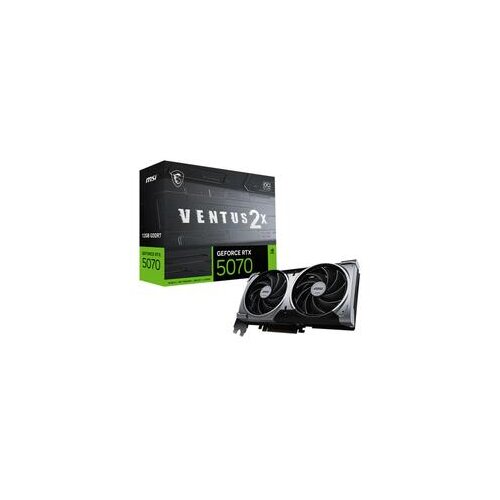 MSI Graficka karta G5070-12V2C RTX5070 VENTUS 2X OC NVD/12GB/GDDR7/192bit/crna Cene