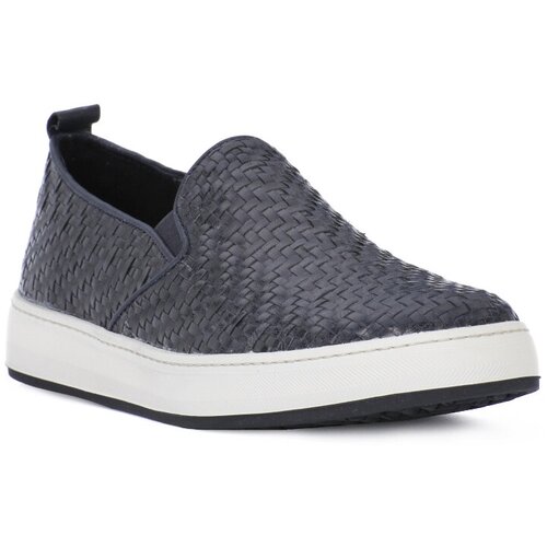 Frau Slips on INTRECCIO NAVY Modra Slike