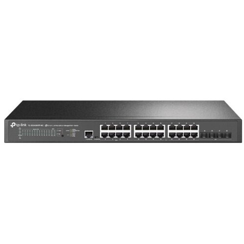 Tp-link JetStream TL-SG3428XPP-M2 28-port 24x 2.5GBASE-T (16x PoE+ 8x PoE++) RJ45 4x 10Gbps SFP+ L2+ Managed mrežno stikalo switch Cene