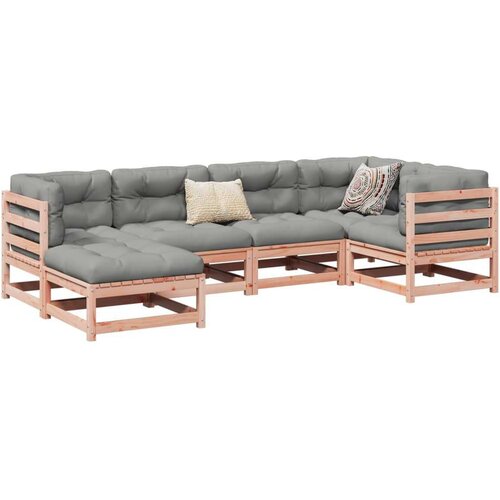  6-dijelni set vrtnih sofa od masivne duglazije i jelovine Cene