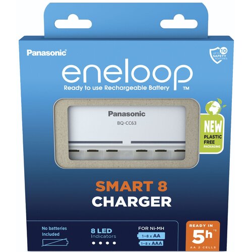 ENELOOP Panasonic Smart 8 Charg. BQ-CC63 ohne Akkus Cene