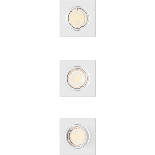 Philips SET 3x ugradno stropno svetlo PERIDOT 1xGU10/7W/230V belo Cene