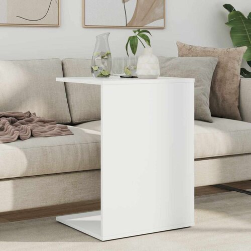  Bocni stol Bijelo 45 x 40 x 62 5 cm Konstruirano drvo - Bijelo Slike