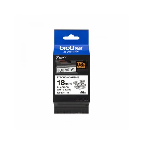 Brother TZeS-241 crna na belo 18mm Cene