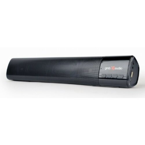 Gembird SPK-BT-BAR400-01 Bluetooth speaker soundbar 2x5W FM, USB, SD, AUX, mikrofon, black Cene