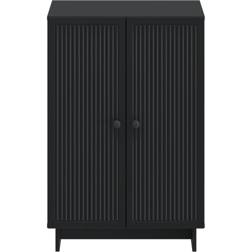  Ormar za cipele EDE 59,5 x 39,5 x 90 cm Konstruirano drvo Crna Slike