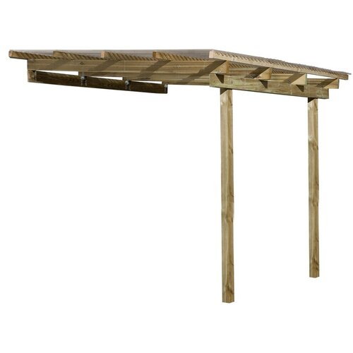 Lesene pergole WEKA Lesena vrtna pergola 671 (3×2,5 m) Cene