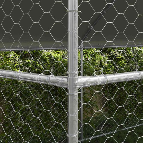  za pse 4 pcs Srebrno 8 x 2 x 2 m Pocinčani čelik Slike