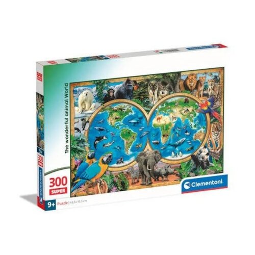 Clementoni puzzle Čudesni svet Životinja 300 delova ( CL21723 ) Cene