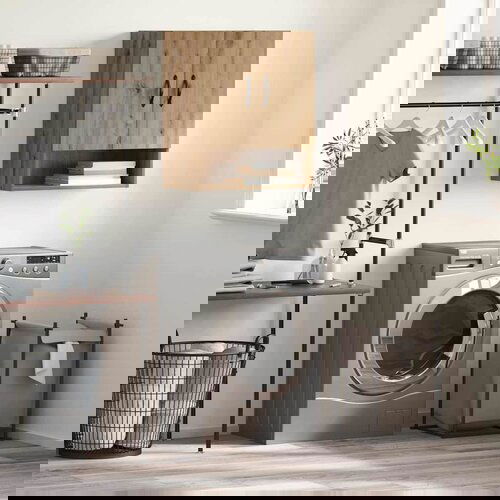 VidaXL Ormar za Zid hrast artisan 60 x 31 x 70 cm Konstruirano drvo Slike