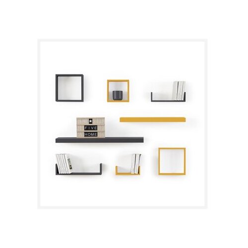  Zidna polica FIXY 80x23,5x3,8 cm mdf Slike