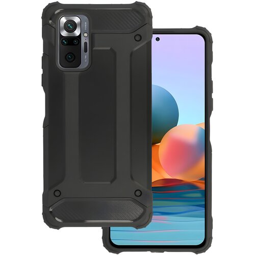 IZMAEL.eu Ohi&amp;scaron;je Hybrid Armor za Xiaomi Redmi Note 10 Pro/Redmi Note 10 Pro Max - Črna Slike