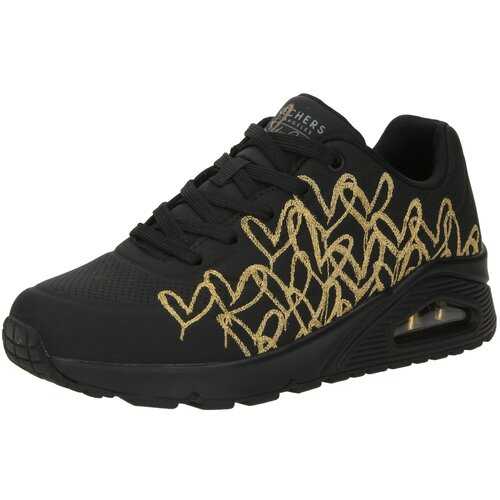 Skechers Niske tenisice 'UNO' zlatno žuta / crna Cene