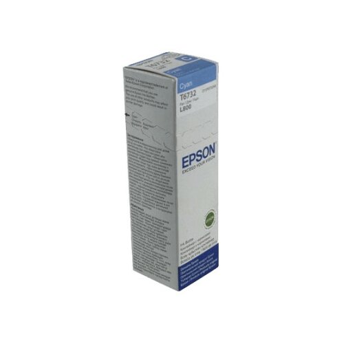 Epson T6732 EcoTank cyan ink bottle ( C13T67324A ) Slike