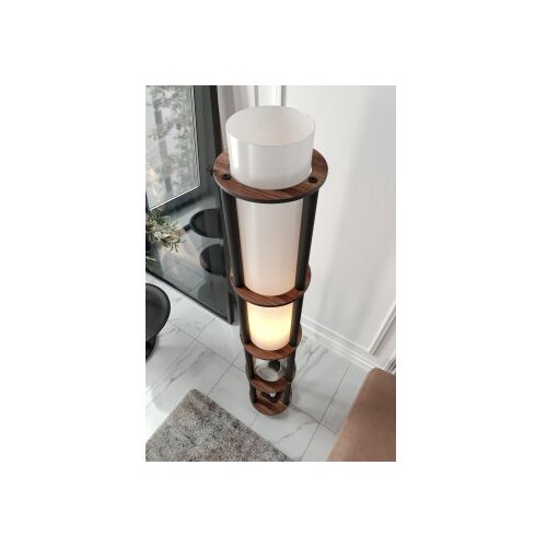Opviq podna lampa KS-11123, 17x150 cm, IP20, crno-smeđa Slike