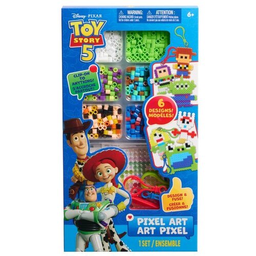 Toy Story Set Pixel Art 5 Disney Pixar Slike