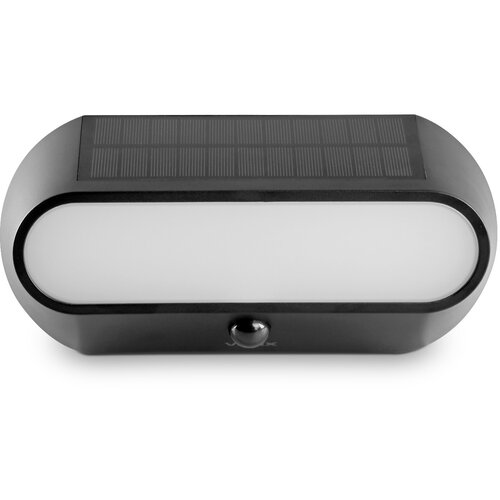 VIDEX led solarna stenska svetilka s senzorjem gibanja vodoravna 500lm 5000K 120° 250 x 120mm Cene