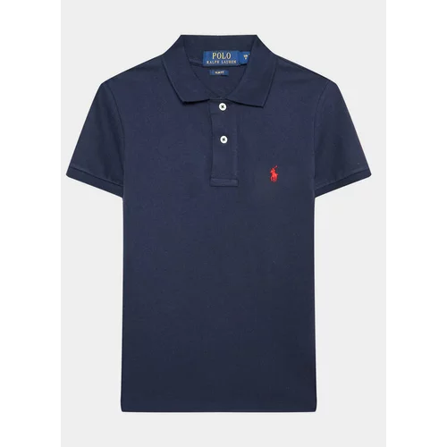 Polo Ralph Lauren Polo majica 323547926 Mornarsko modra Slim Fit