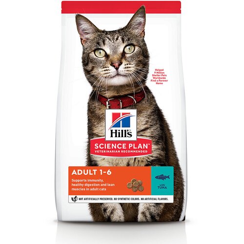 Hill’s 8 kg + 2 kg gratis! Science Plan hrana za mačke 10 kg - Adult tunjevina Cijene