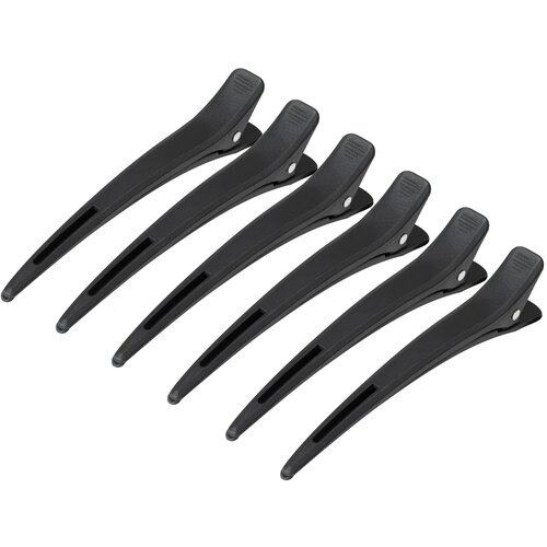 Shumee Frizerske sponke Carbon E-15, 6 kom 11,5 cm, črne, (21388761) Slike