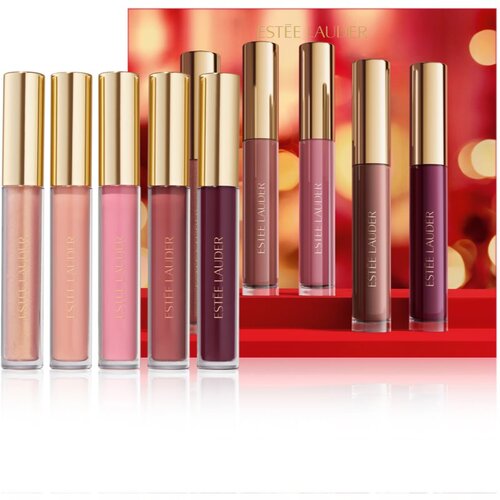Est&amp;eacute;e Lauder Holiday 5-Star Lip Gloss Collection poklon set za usne Slike