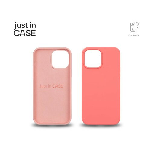 Just in case 2u1 extra case mix plus paket pink za iPhone 13 pro max ( MIXPL105PK ) Slike