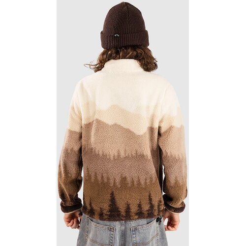 Blue Tomato Patterned Kids Fleece Sweater dark forest Slike