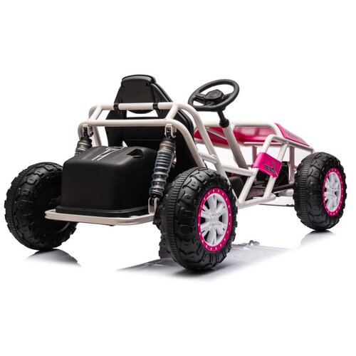 Lean Toys Otro&amp;scaron;ki avto Buggy A8812 roza 24V Slike