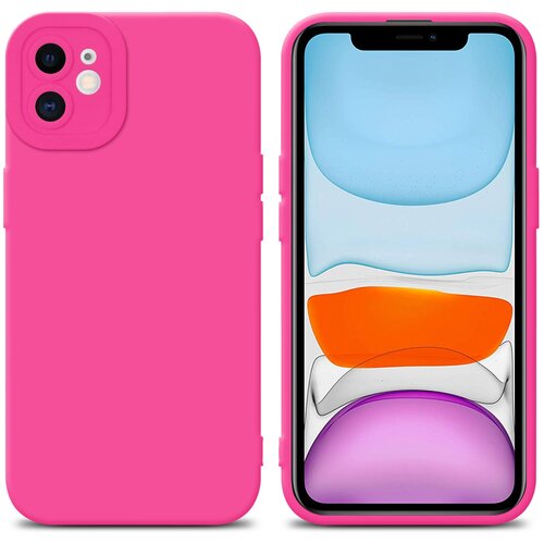 Cadorabo Ohišje, združljiv z Apple v Fluid Hotpink - zaščitni pokrov iz fleksibilnega silikona TPU, (20602822) Cene