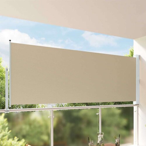  Bočna tendu 100% poliester  željezo  čelik - Bež 140 x 300 cm Cijene