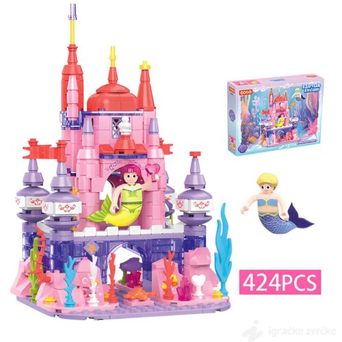 COGO kocke Sirenin dvorac (424pcs) Cene