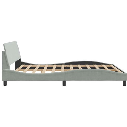  Okvir za krevet Dover svjetlosivi 180x200 cm bar&amp;scaron;unasti Slike
