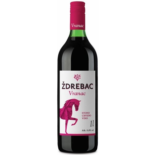 Vinarija Čoka Crno vino Ždrebac Vranac 1l Cene