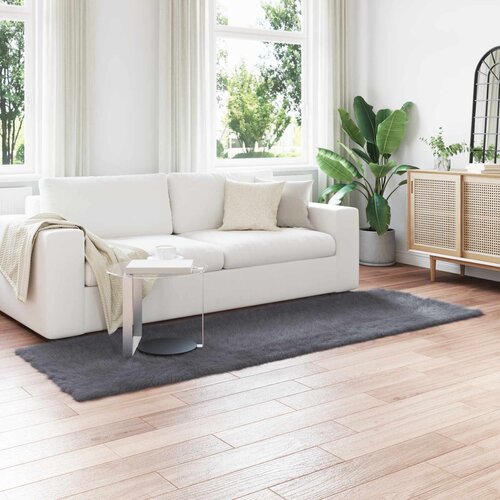  Tepih od umjetne ovčje kože TAFALLA Antracit 80 x 250 cm Cijene