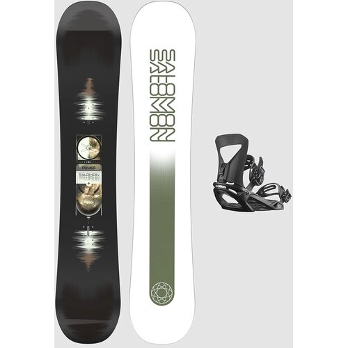 Salomon Pulse + Pact Black M 2026 Snowboard komplet uni Slike