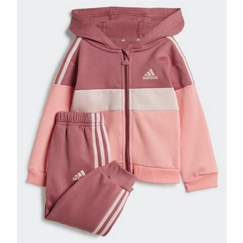Adidas trenerka za devojčice tiberio 3s colorblock fleece GT Slike