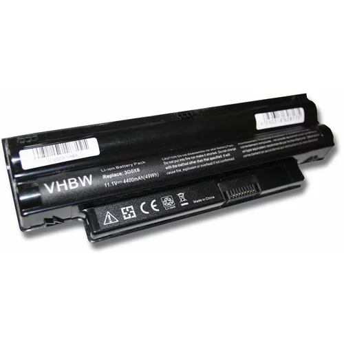 VHBW Baterija za Dell Inspiron Mini 1012 / 1018, črna, 4400 mAh