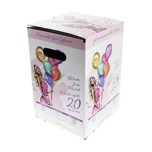  Helijeva jeklenka za 20 balonov - 22,8 cm Cene