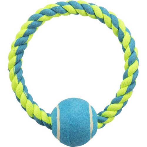 Trixie Igrača Obroč vrv s tenis žogico 6 cm/18 cm Cene