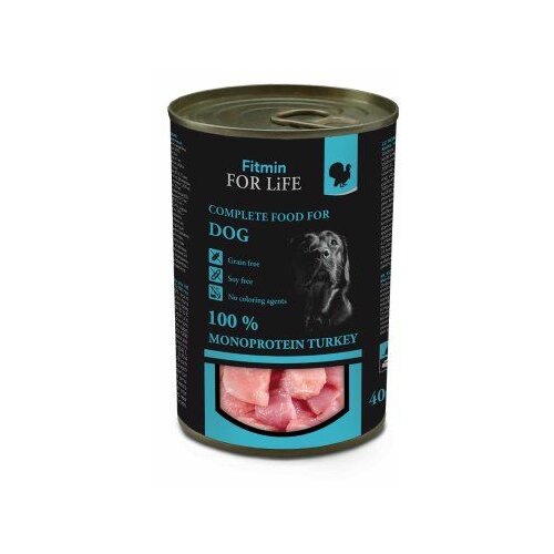 Fitmin For Life Dog Konzerva Ćuretina, hrana za pse 400g Slike