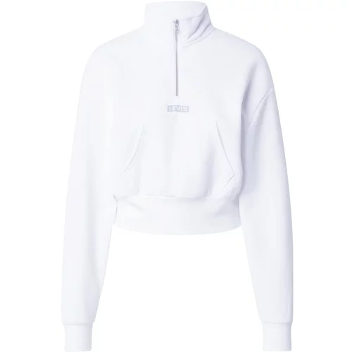 Levi's Sweater majica 'SARA' siva / bijela