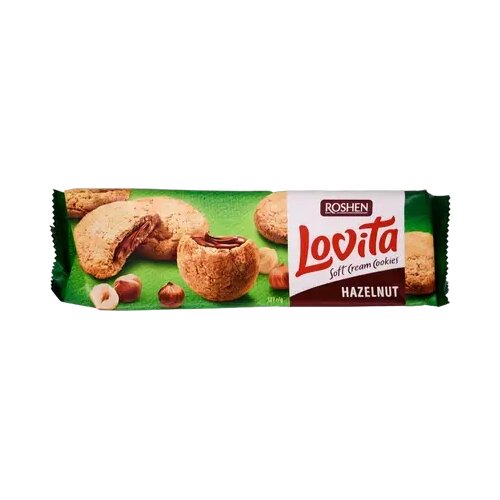 Roshen Keks Lovita le&amp;scaron;nik krem 127g Slike