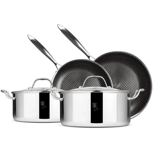 Berlinger Haus Hexagon (3D inox matrica) non-stick 6v1 set posod Cene
