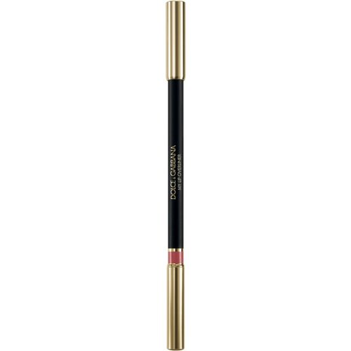 Dolce &amp;amp; Gabbana My Lip Overliner svinčnik za ustnice s čopičem odtenek 07 My Crimson Red - Muted Dark Pink Rosy Red 1.2 g Slike